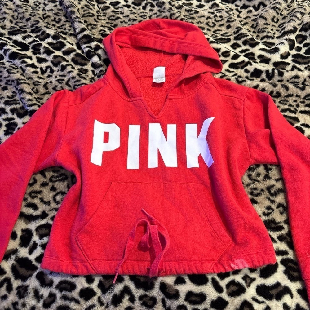 pink brand sweatshirt
